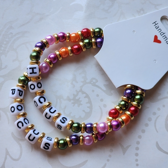 Hocus Pocus Beaded Stretch Bracelets - Picture 12 of 12